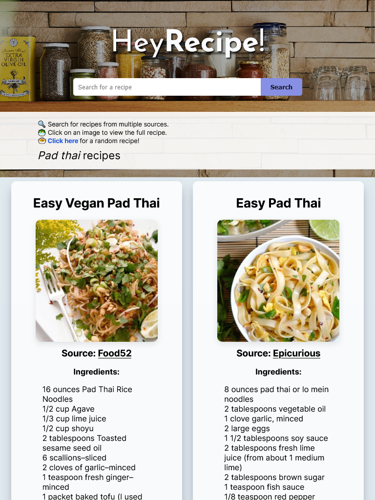 HeyRecipe!